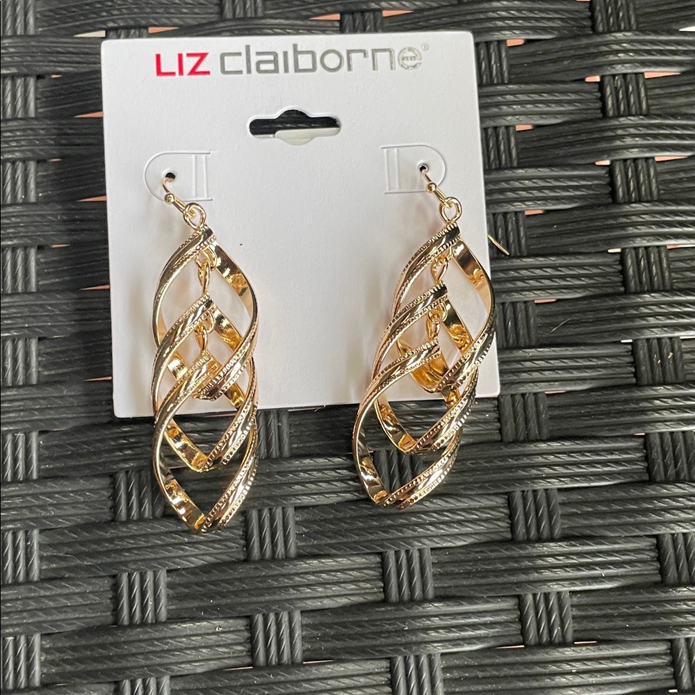 NEW gold tone earrings